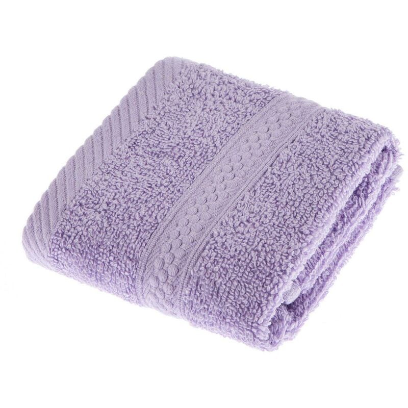 Turkish Cotton Lilac Face Cloth - Homescapes