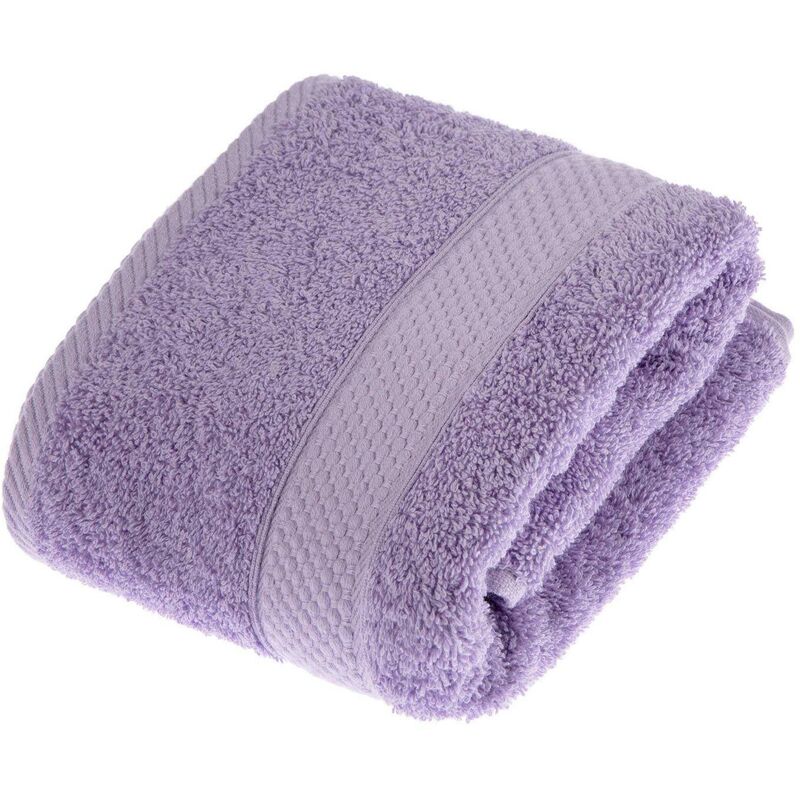 Turkish Cotton Lilac Hand Towel - Homescapes