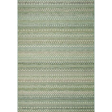 HOMESPACE DIRECT Brighton Blue/Yellow 60x200cm Large Rug Carpet Rugs Living Room Bedroom Runner Rug Soft