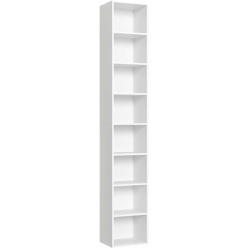 

180 cm Estantería Estantería Porta CD Columna musical para salón en la oficina - Homfa