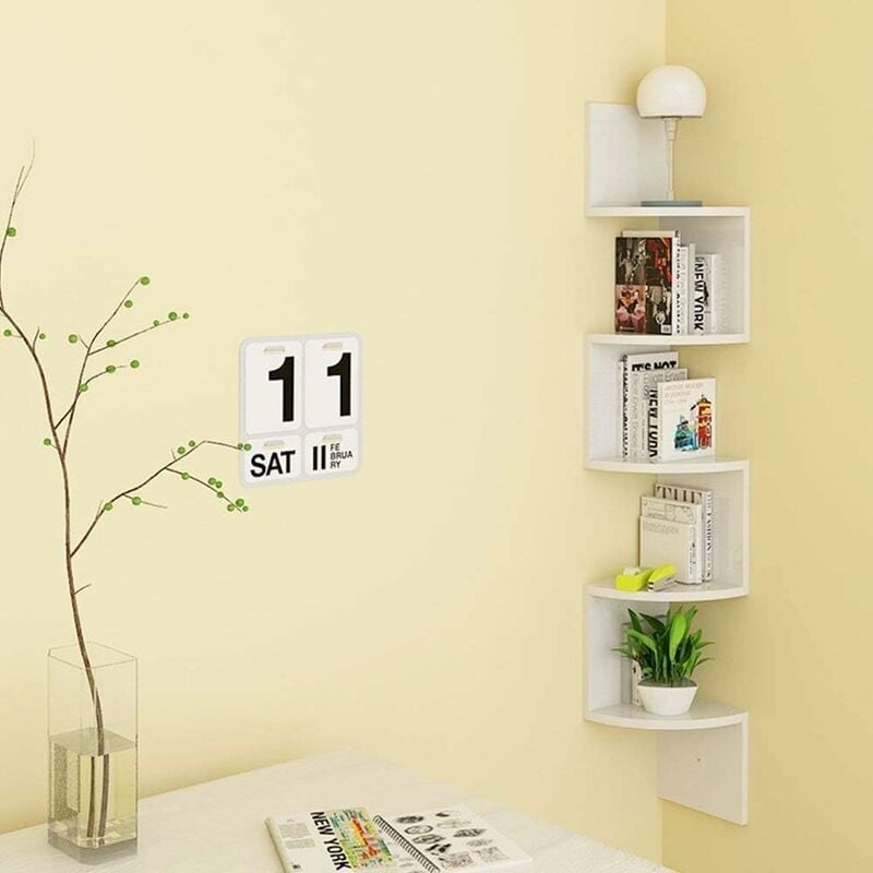

HOMFA Estante de pared en madera 270CM
