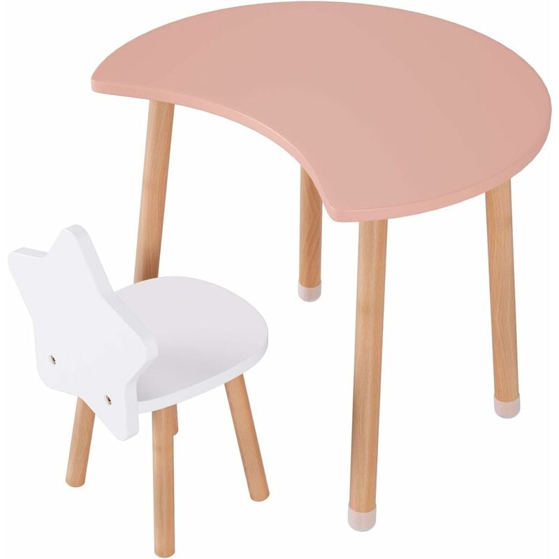 

Mesa y silla de juegos para niños Mesa y silla para niños Escritorio para niños Mesa de madera para niños para habitación de niños Sala de estudio
