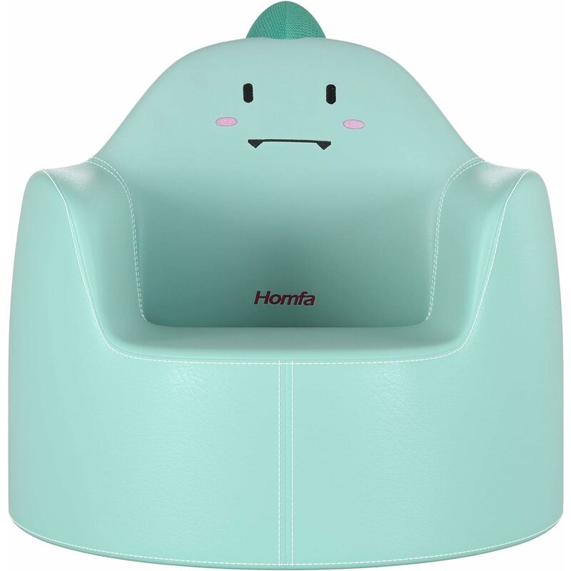 

Sillón para niños Sofá para niños Mini sillón Mini sofá Taburete para sala de estar Asiento para niños Imitación de cuero (verde) - Homfa