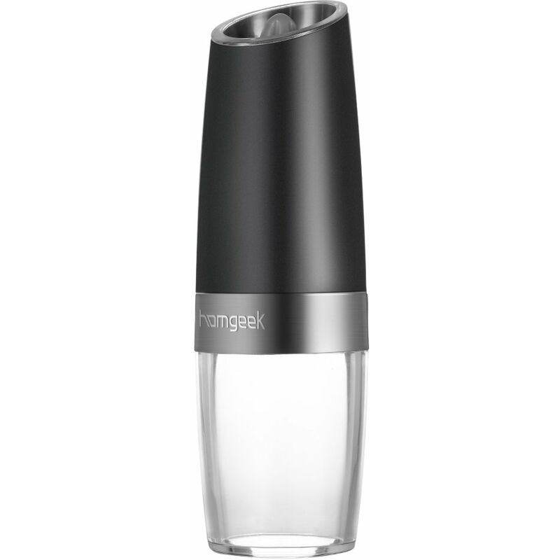 

Molinillo de pimienta de gravedad electrico automatico portatil Azul Luz LED Molino de sal Muller Sin BPA Herramienta de molienda de condimentos de