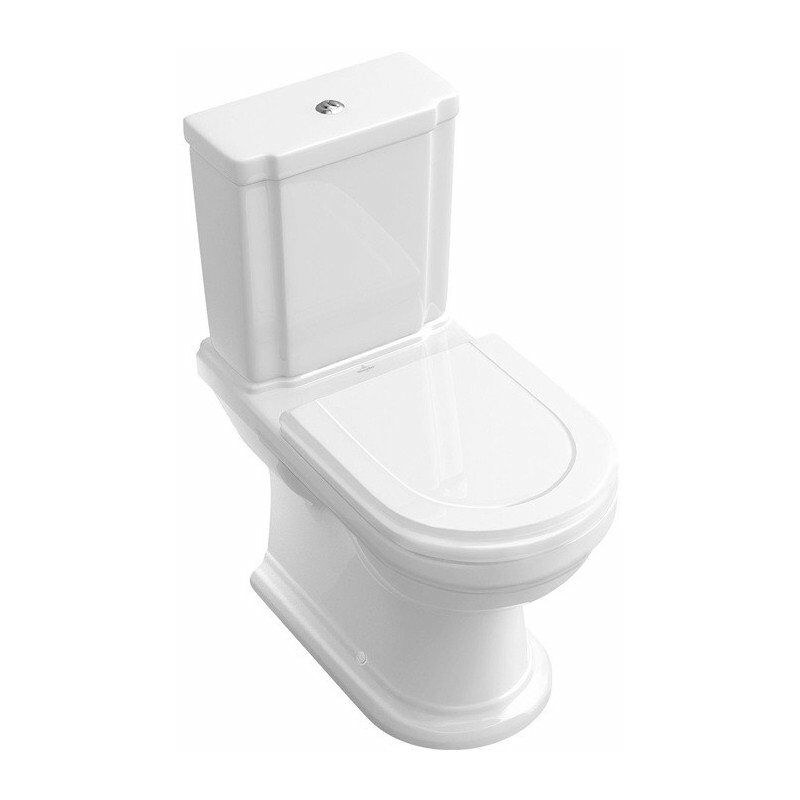 

Villeroy&boch - Hommage, Accesorios, Mecanismo de llave DualFlush, eurolaiton, alimentación lateral o trasera, porcelana sanitaria White CeramicPlus