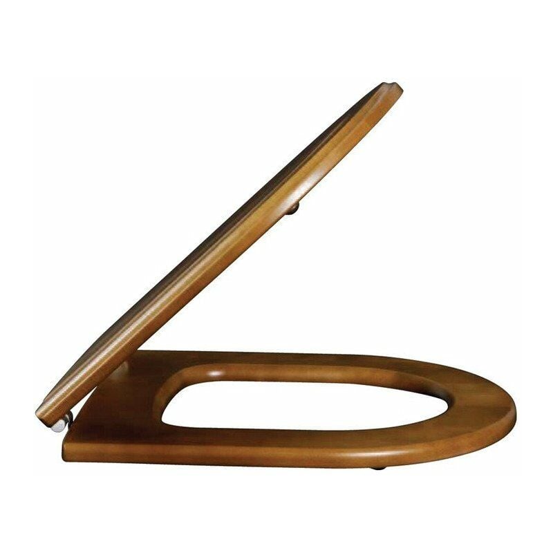 

Villeroy&boch - Hommage, Asientos de inodoro, bisagras de acero inoxidable, Madera