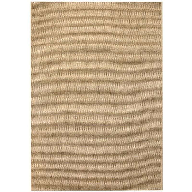 

Alfombra de exterior/interior 160x230cm apariencia sisal beige - Hommoo