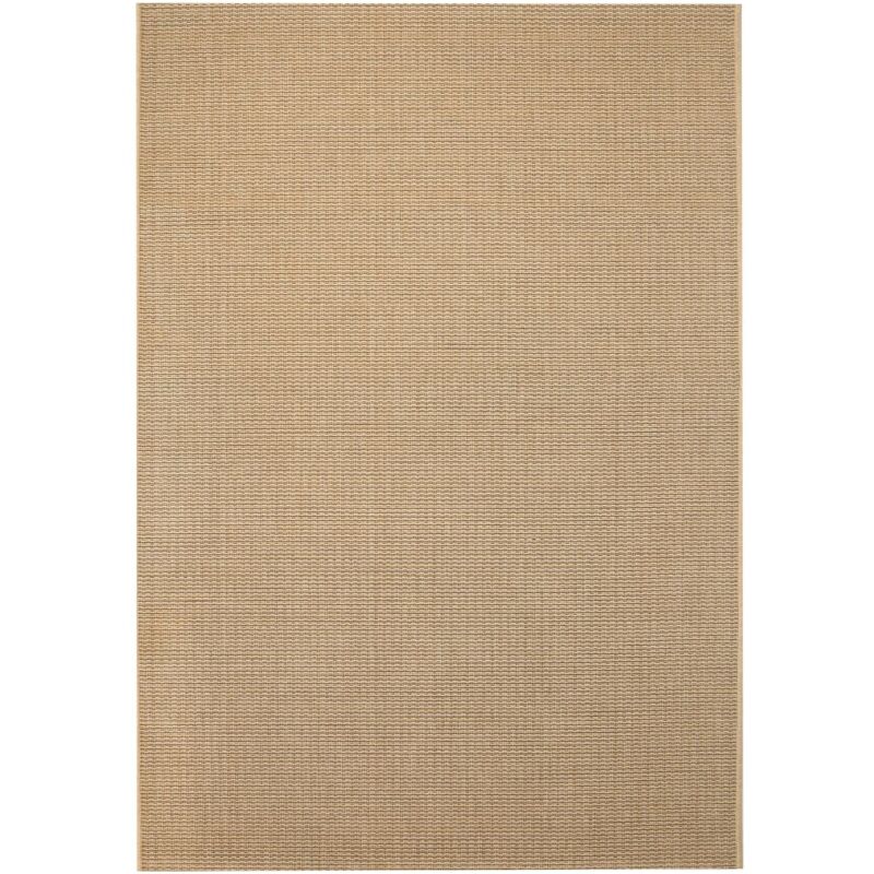 

Alfombra de exterior/interior 80x150 cm apariencia sisal beige - Hommoo