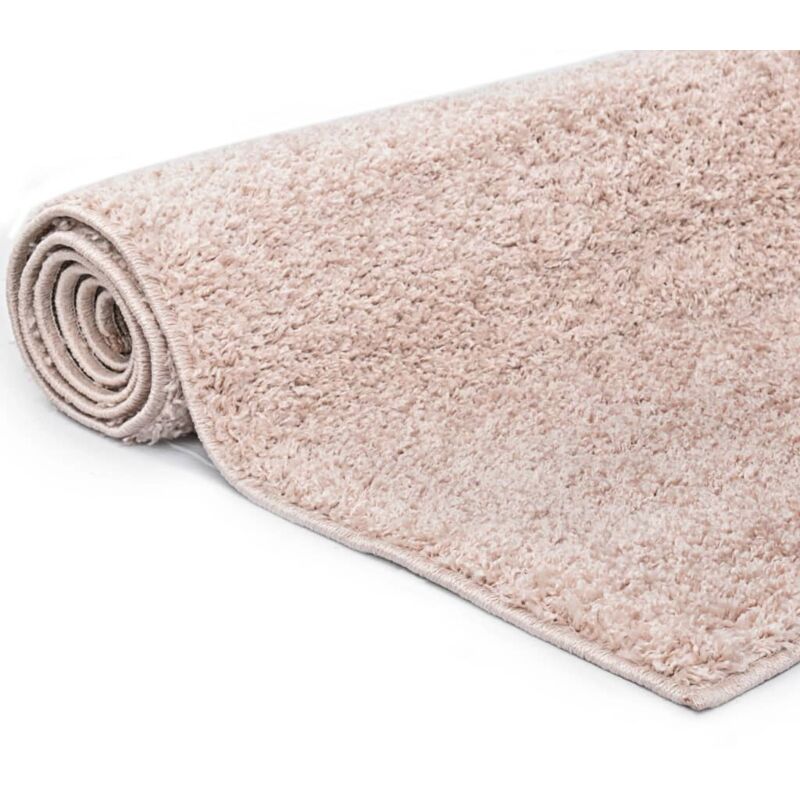

Hommoo Alfombra de pelo rosa envejecido 160x230 cm