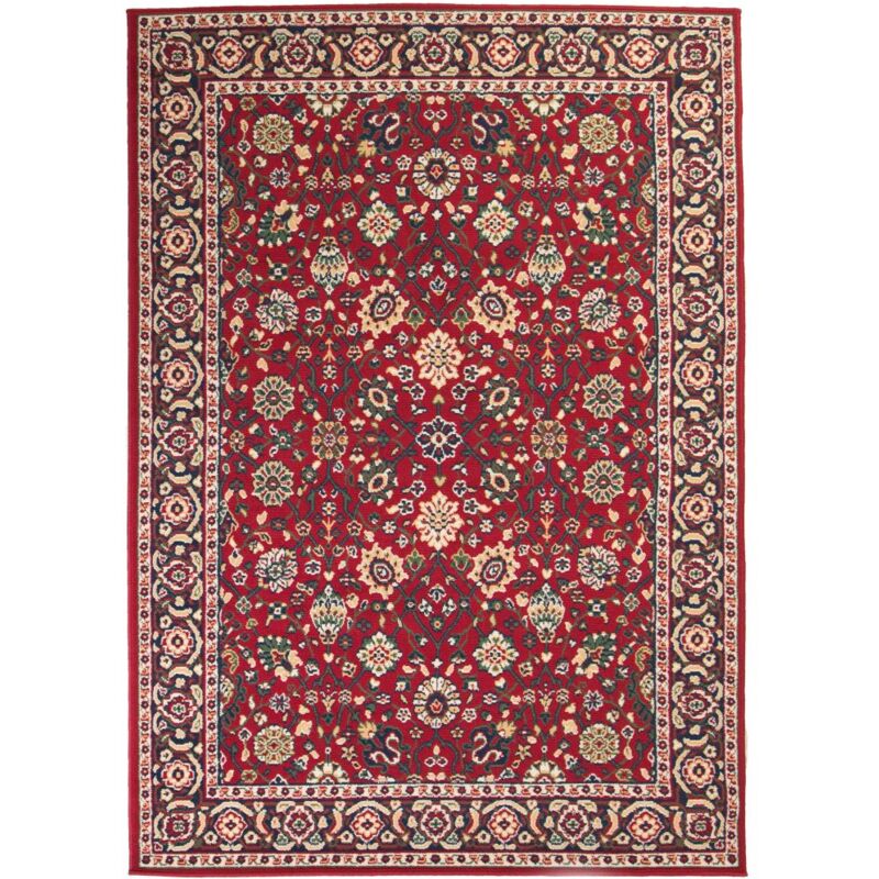 

Alfombra oriental de estampado persa rojo/beige 160x230 cm - Hommoo