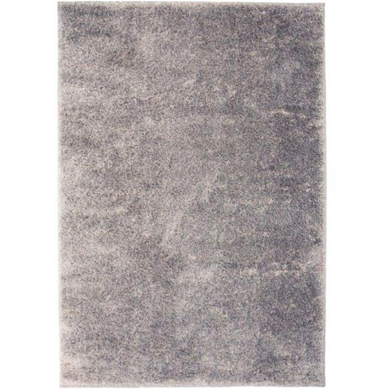

Alfombra shaggy peluda 120x170 cm gris - Hommoo
