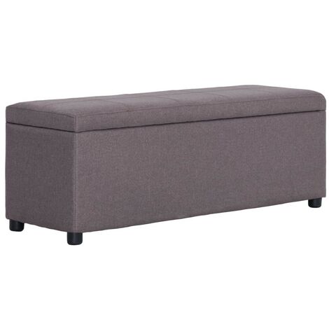 Banc coffre Vatican couleur Taupe - marque Signature