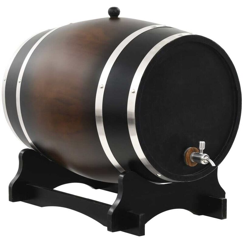 

Barril de vino con grifo madera de pino maciza 35 L - Hommoo