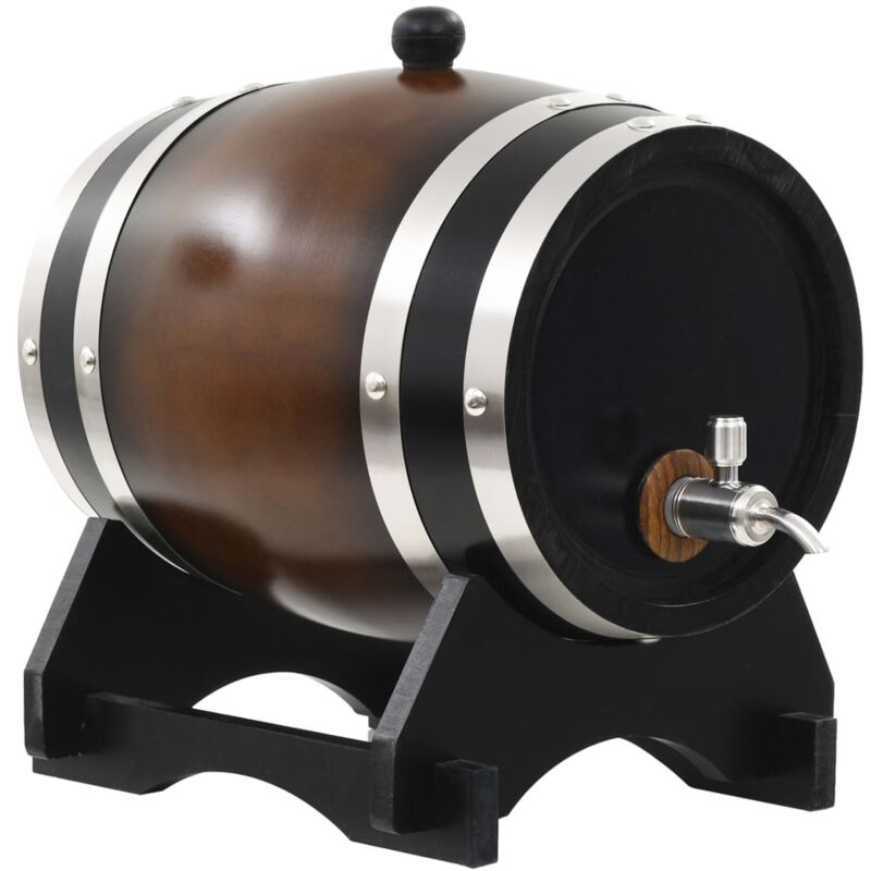 

Barril de vino con grifo madera de pino maciza 6 L - Hommoo