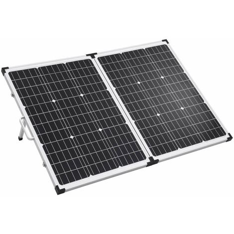 Hommoo Boite de panneau solaire pliable 120 W 12 V