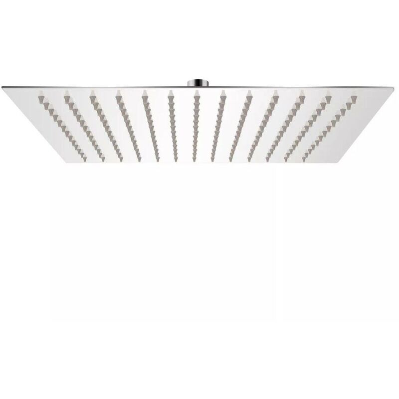 

Cabezal de ducha cuadrado efecto lluvia acero inoxidable 30x30 - Hommoo