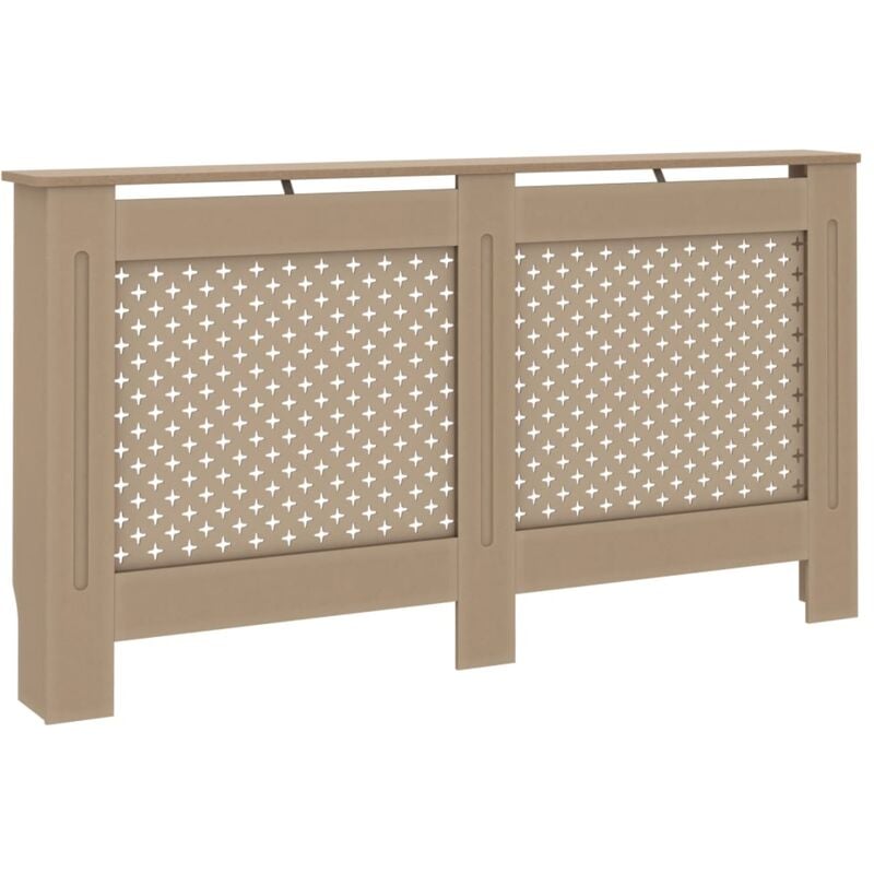 Inlife Cache-radiateur 152x19x81 cm mdf