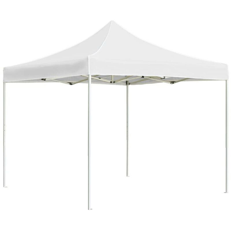 

Carpa plegable profesional de aluminio blanco 2x2 m - Hommoo