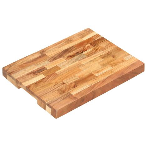 Large Chopping Board 33.2cm x 23.2cm Medium 28cm x 21.5cm Small 20.5cm x 15.3cm 3 Piece Natural Bamboo Set VonShef Wooden Chopping Board Set 