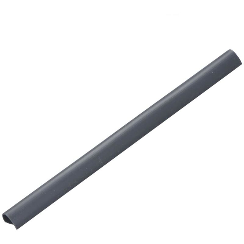 

Clips para malla de jardín 100 unidades PVC gris antracita - Hommoo