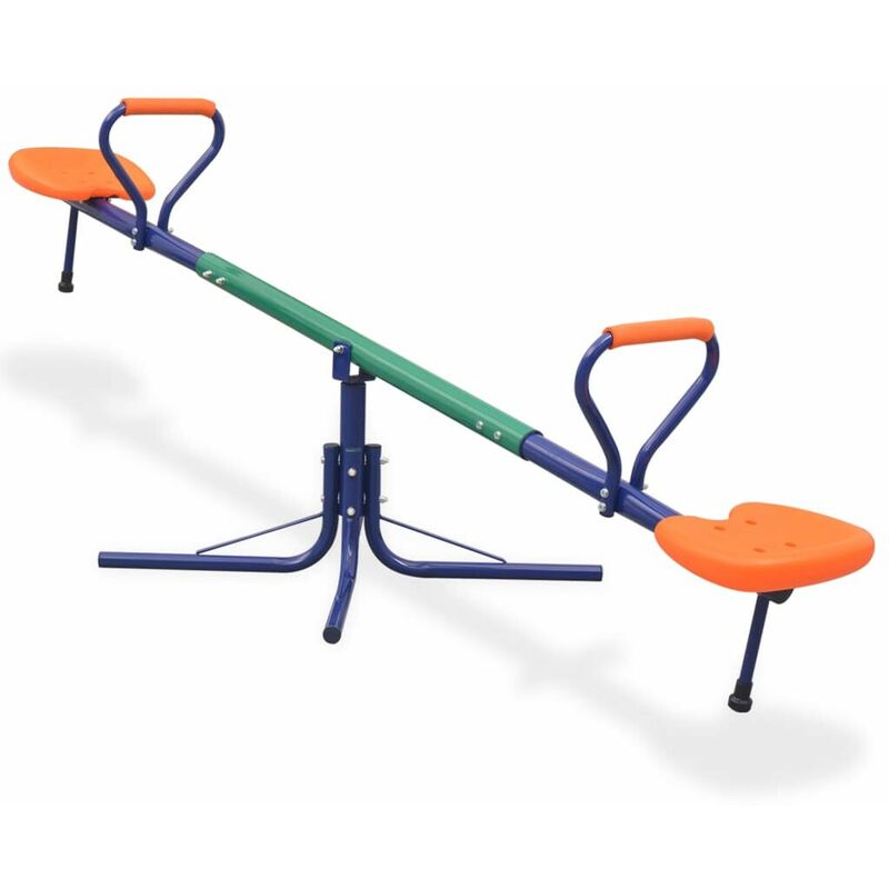 

Hommoo Columpio subibaja giratorio 360 grados naranja