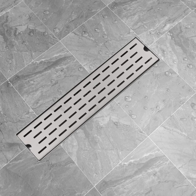

Hommoo Desagüe lineal de ducha de acero inoxidable 530x140 mm