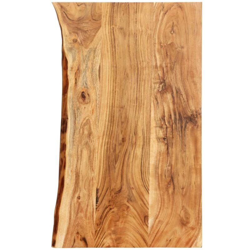 

Encimera para armario tocador madera maciza acacia 100x55x3,8cm - Hommoo