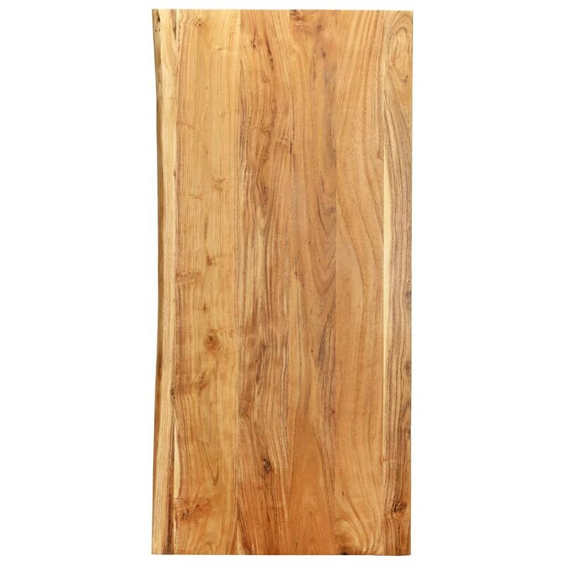 

Encimera para armario tocador madera maciza acacia 120x55x2,5cm - Hommoo