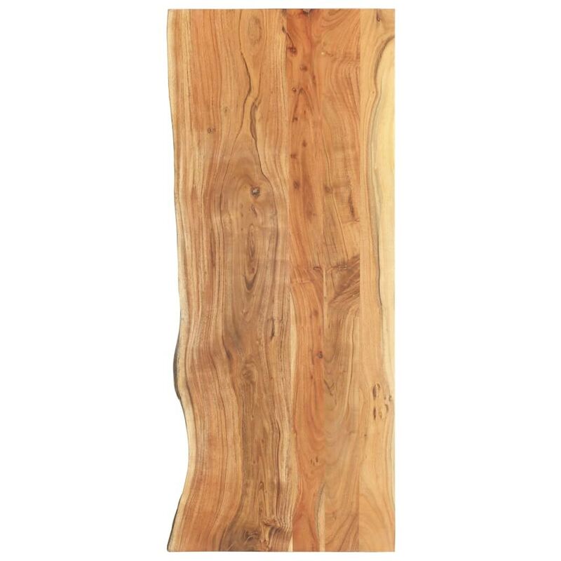 Encimera para armario tocador madera maciza acacia 140x55x3,8cm - Hommoo
