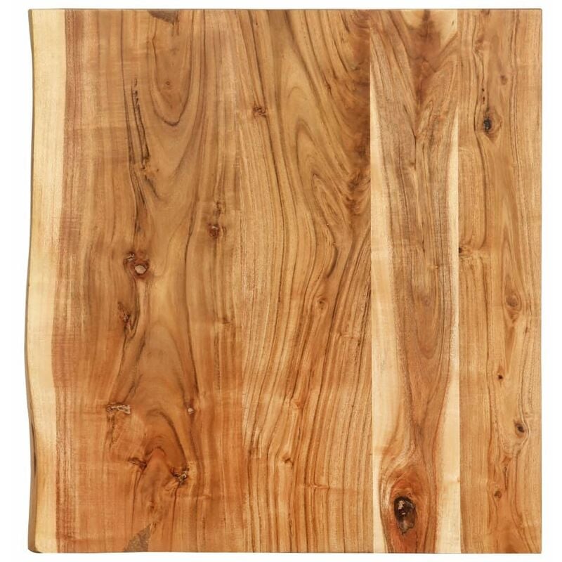 

Encimera para armario tocador madera maciza acacia 60x55x3,8 cm - Hommoo