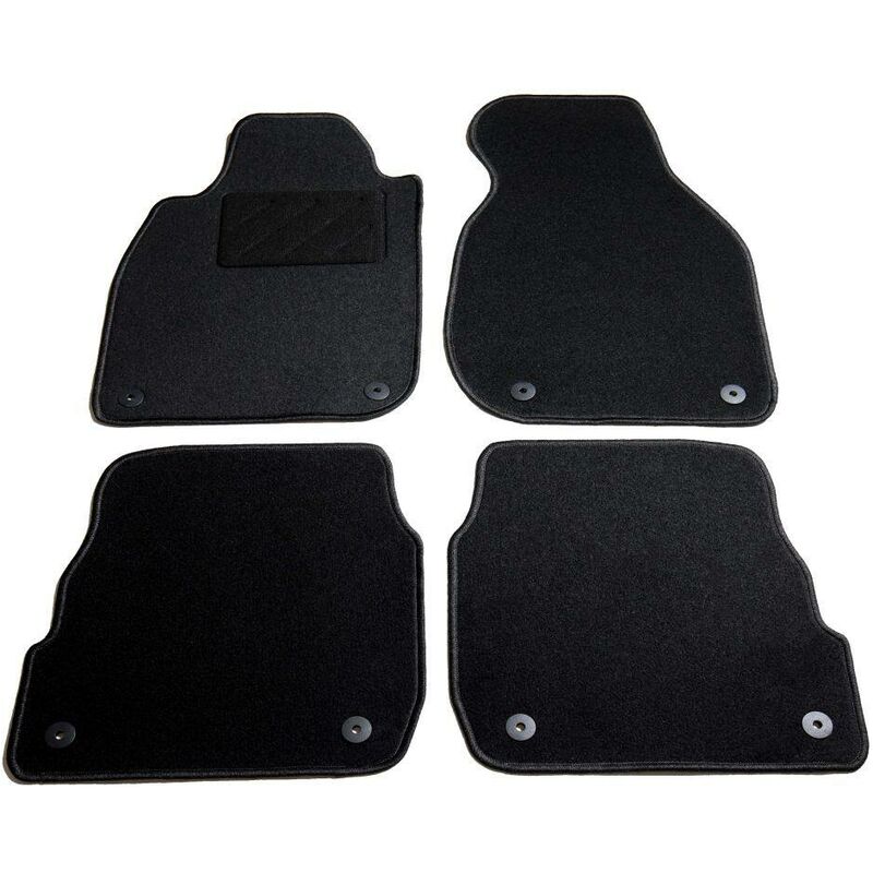 Ensemble de tapis de voiture 4 pcs pour Audi A6 HDV01816 - Hommoo