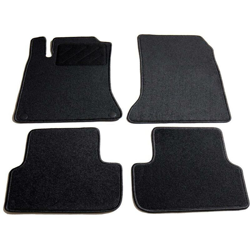 Ensemble de tapis de voiture 4 pcs pour Mercedes W176 et W246 HDV01835 - Hommoo
