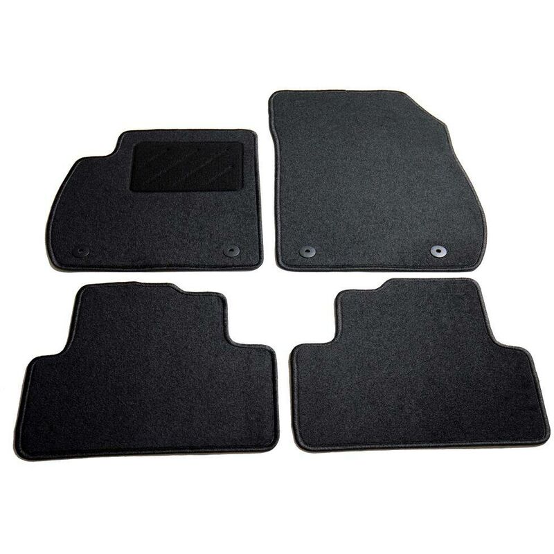 Ensemble de tapis de voiture 4 pcs pour Opel Zafira C HDV01840 - Hommoo