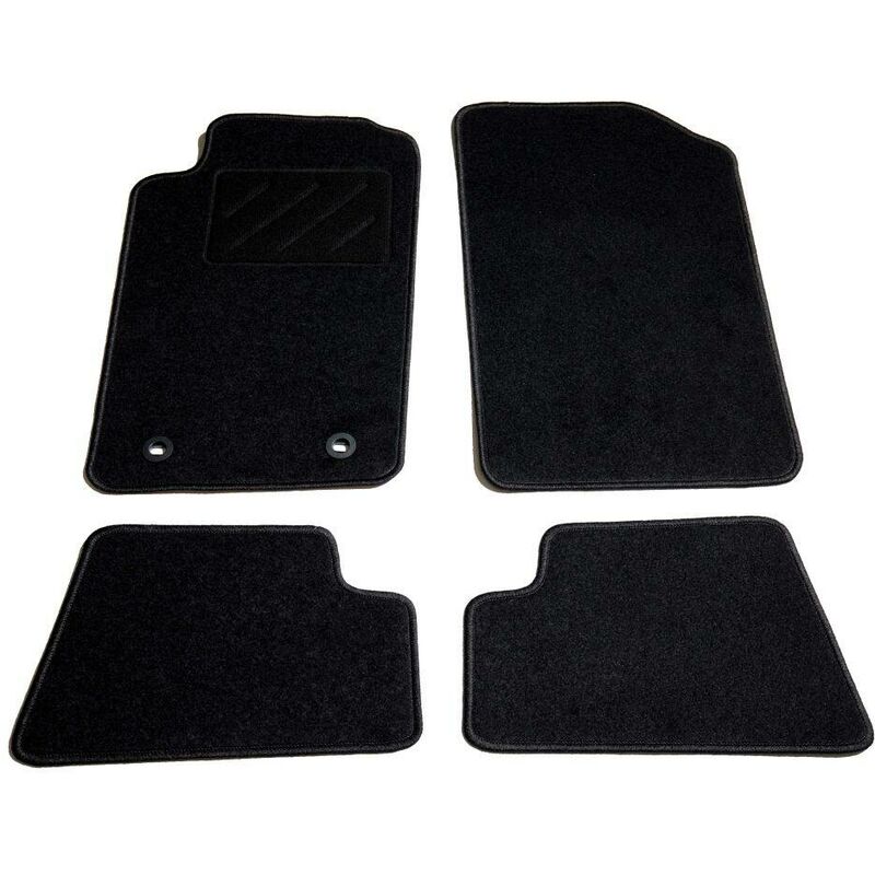 Ensemble de tapis de voiture 4 pcs pour Peugeot 206 CC HDV01879 - Hommoo