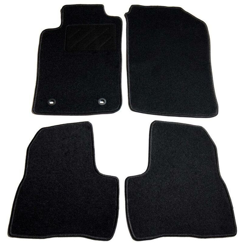 Ensemble de tapis de voiture 4 pcs pour Peugeot 206 SW HDV01880 - Hommoo