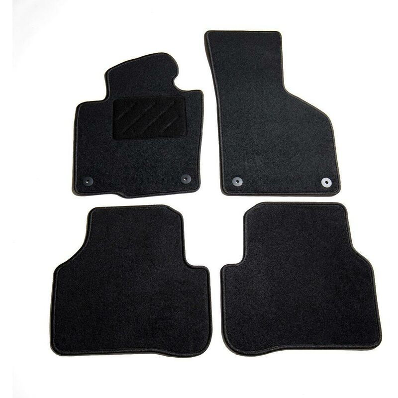 Ensemble de tapis de voiture 4 pcs pour VW Passat HDV01804 - Hommoo