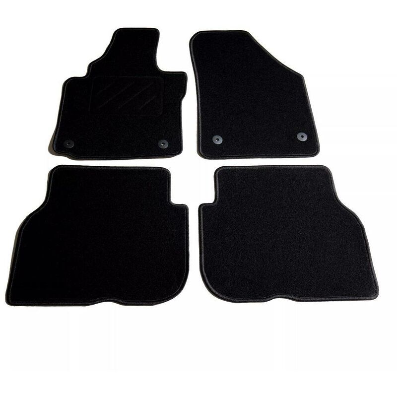 Ensemble de tapis de voiture 4 pcs pour VW Touran HDV01807 - Hommoo