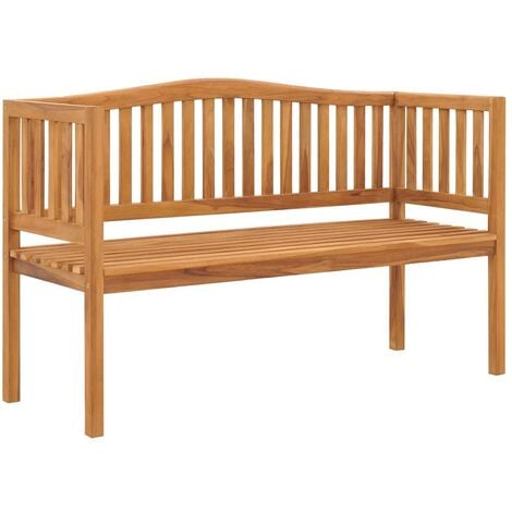 Hommoo Garden Bench 150 cm Solid Teak Wood VD46999