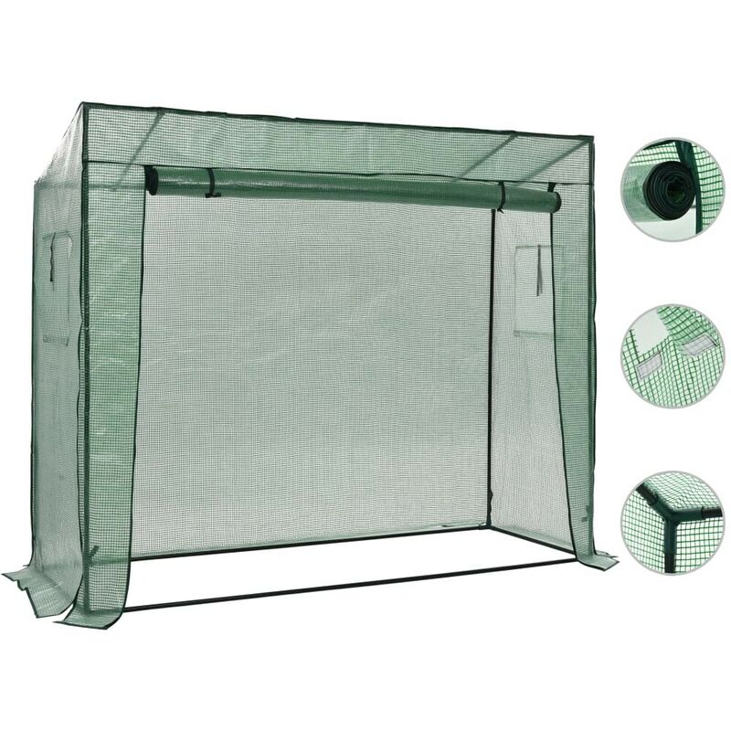 

Invernadero accesible de pie 200x80x173 cm - Hommoo