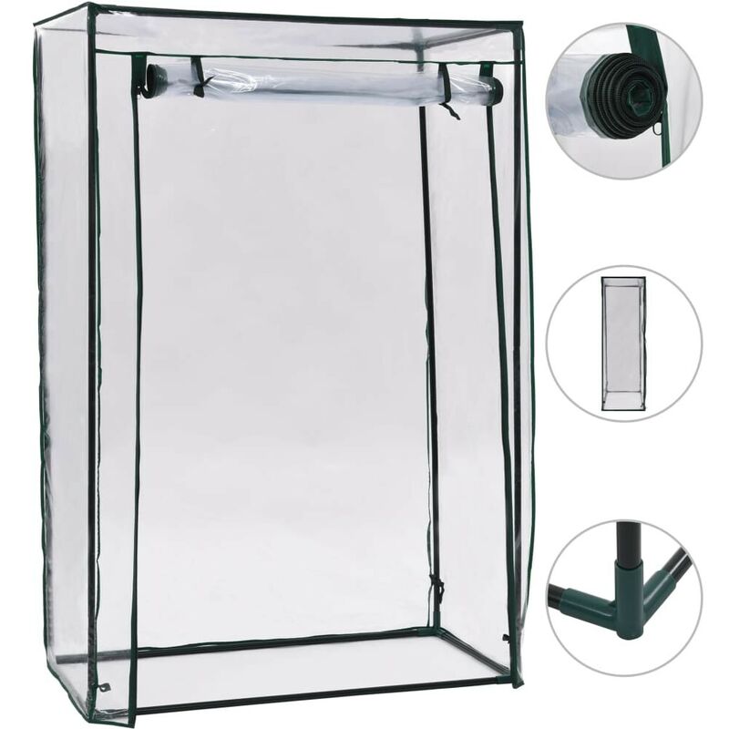 

Invernadero para tomates 102x52x150 cm - Hommoo