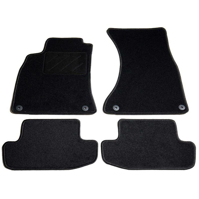 

Hommoo Juego de alfombrillas para coche 4 piezas para Audi A5/S5