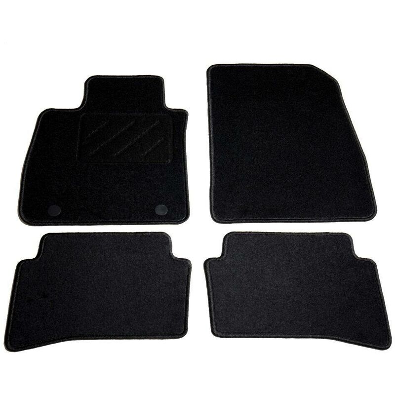 

Juego de alfombrillas para coche 4 piezas para Renault Clio IV - Hommoo