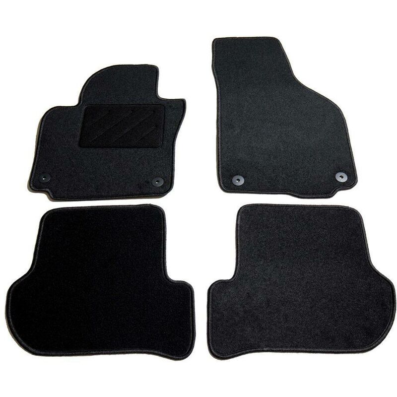 

Juego de alfombrillas para coche 4 piezas para Skoda Yeti - Hommoo