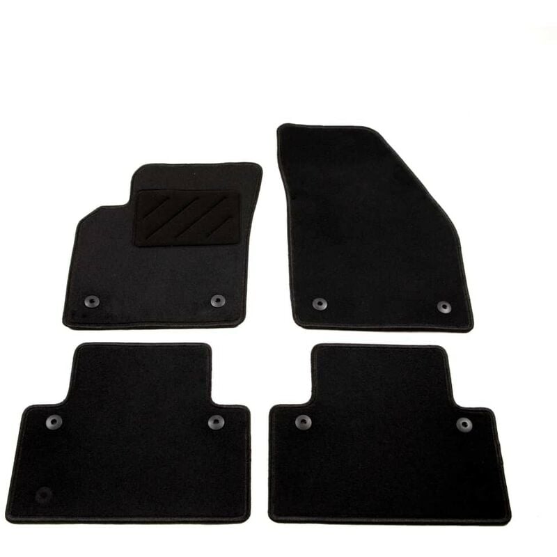 

Hommoo Juego de alfombrillas para coche 4 piezas para Volvo S40/V50/C70