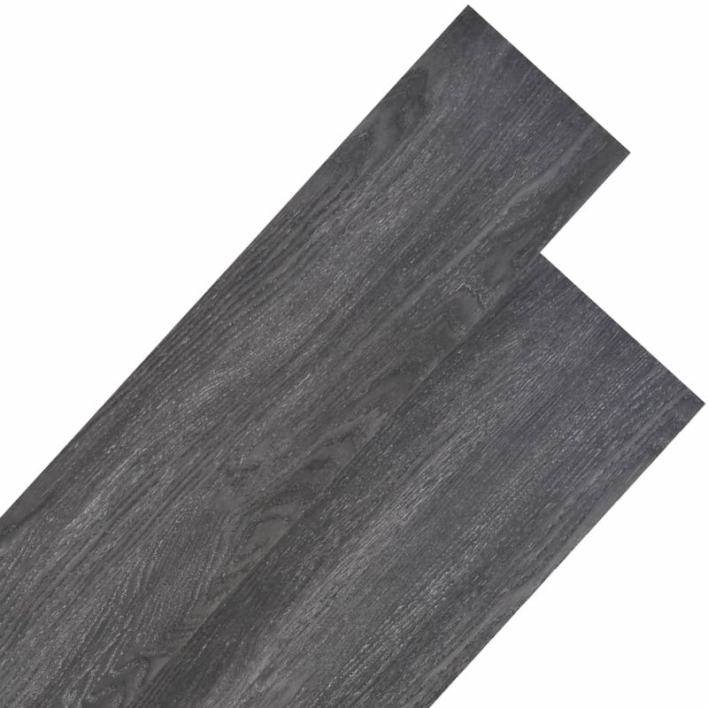 

Lama para suelo de PVC 5,26 m2 2 mm negro y blanco - Hommoo