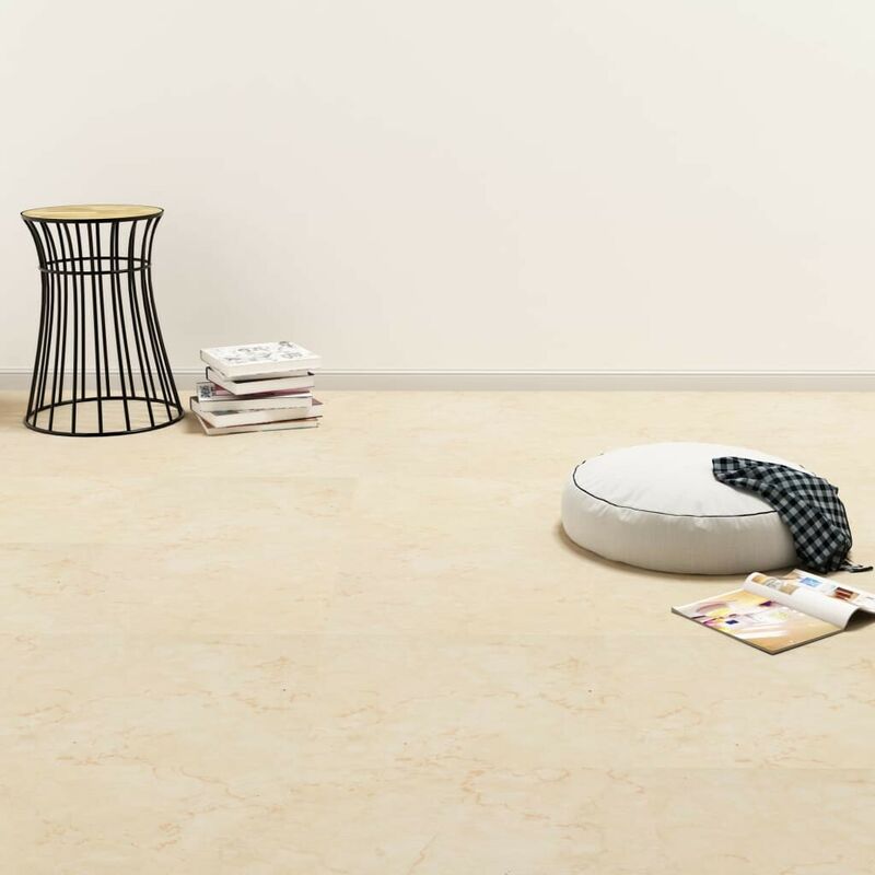 

Lamas para suelo de PVC autoadhesivas beige 5,11 m2 - Hommoo