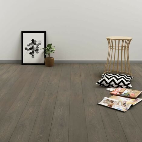 ML-Design Suelo Vinílico Adhesivo de PVC 9,2 m² Color Pino Gris Grosor 2mm  Planchas de Vinilo Autoadhesivas 91,5x15,3cm 64x Láminas Aspecto Madera  Antideslizante Impermeable Fácil Instalación