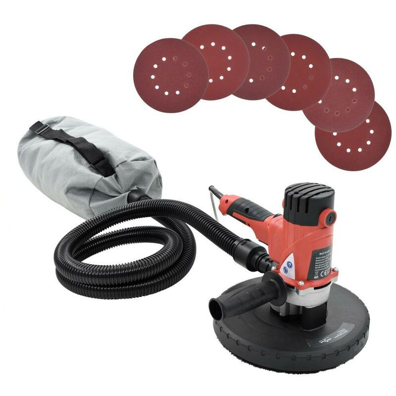 

Lijadora de yeso con función de aspirador 1200 W - Hommoo