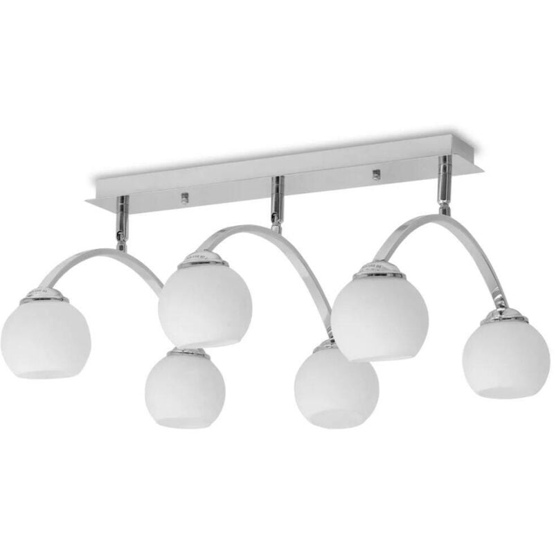

Lámpara de techo para 6 bombillas G9 240 W - Hommoo