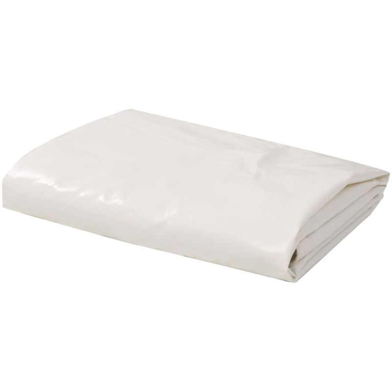 

Lona 650 g/m2 5x6 m blanca - Hommoo